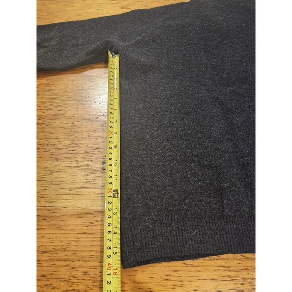 Smartwool Sweater Mens XL Heather Blue Merino Wool Blend 1/4 Zip Pullover - Picture 10 of 11